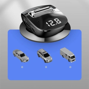 Hurtownia GSM - Transmiter FM Baseus F40 Bluetooth port AUX nabíječka do auta 2x USB 15W 2A černá - BSU3273BLK - {ean13} - Hurt