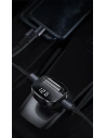 Hurtownia GSM - Transmiter FM Baseus F40 Bluetooth port AUX nabíječka do auta 2x USB 15W 2A černá - BSU3273BLK - {ean13} - Hurt