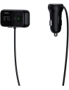 Wholesale Baseus S-16 Bluetooth 5.0 FM transmitter 2x USB car charger AUX MP3 TF micro SD 3.1 A black (CCTM-F01) - BSU3274BLK - {ean13} - Hurt