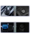 Hurtownia GSM - Transmitter FM Baseus S-16 Bluetooth 5.0 2x USB nabíječka do auta AUX MP3 TF micro SD 3,1 A černá - BSU3274BLK - {ean13} - Hurt