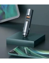 Hurtownia GSM - Transmiter FM Baseus Bluetooth 5.0 ładowarka samochodowa 2x USB 3 A 18 W PPS Quick Charge 3.0 AFC FCP grafitowy - BSU3275GPH - {ean13} - Hurt