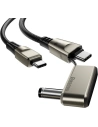 Wholesale Baseus Flash Series 2in1 fast charging cable USB-C - USB- C + DC Adapter 100W 2m black - BSU3276BLK - {ean13} - Hurt