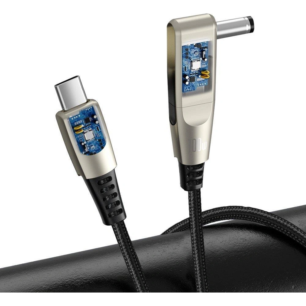 Hurtownia GSM - Kabel Baseus Flash Series 2w1 USB-C - USB-C + DC adaptér 100W 2m černý - BSU3276BLK - {ean13} - Hurt