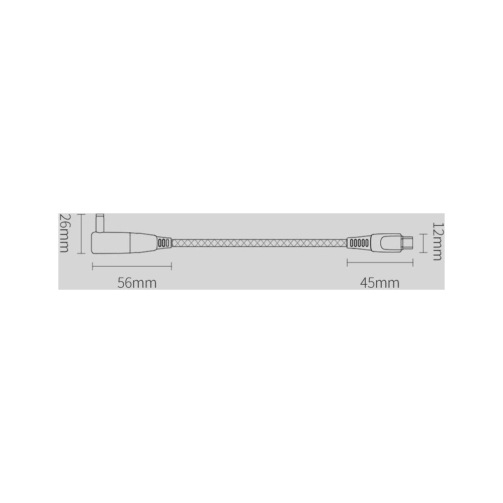 Hurtownia GSM - Kabel Baseus Flash Series 2w1 USB-C - USB-C + DC adaptér 100W 2m černý - BSU3276BLK - {ean13} - Hurt