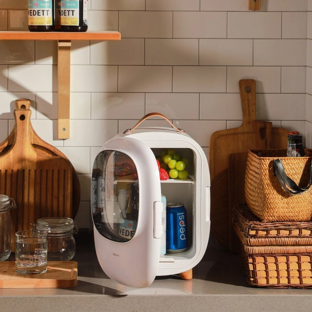 Hurtownia GSM - Lodówka turystyczna z podgrzewaniem Baseus Zero Space Fridge 8L 220V EU/12V biały - BSU3278WHT - {ean13} - Hurt