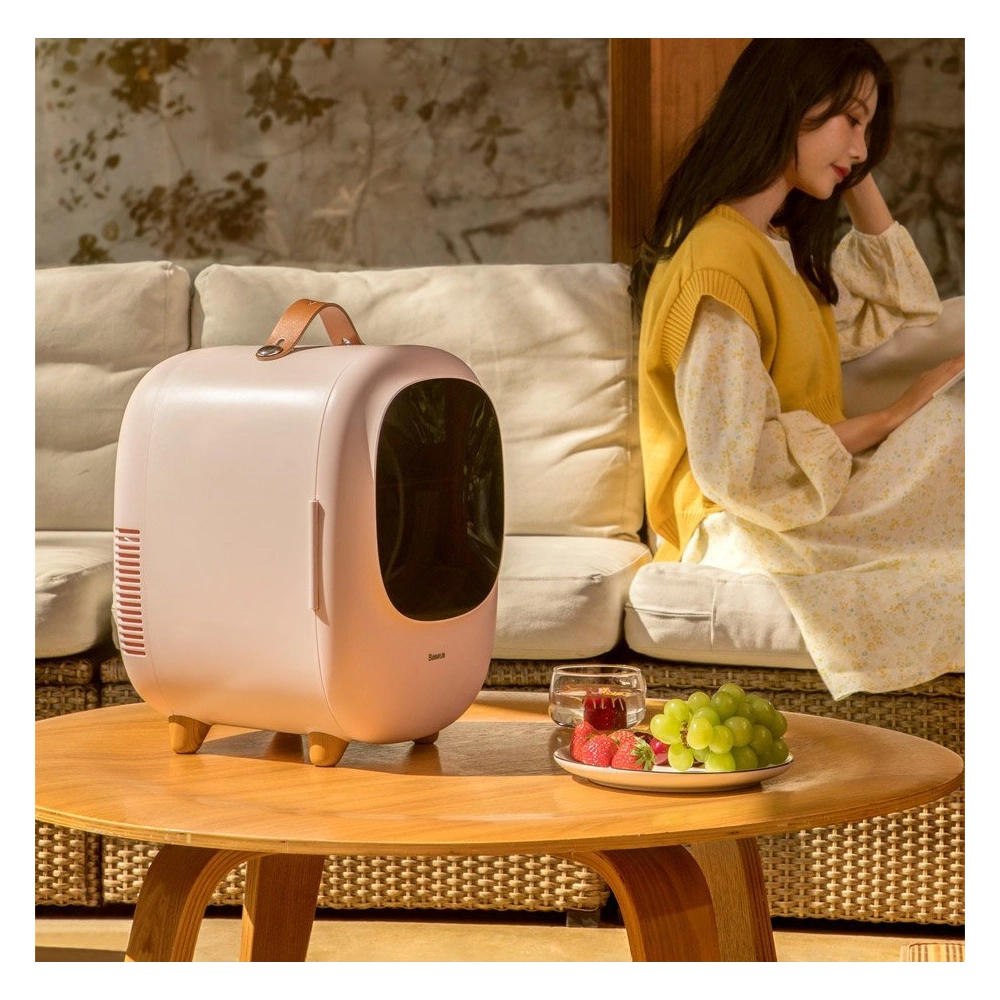 Wholesale Baseus Zero Space Fridge cooler with heating 8L 220V EU/12V white - BSU3278WHT - {ean13} - Hurt