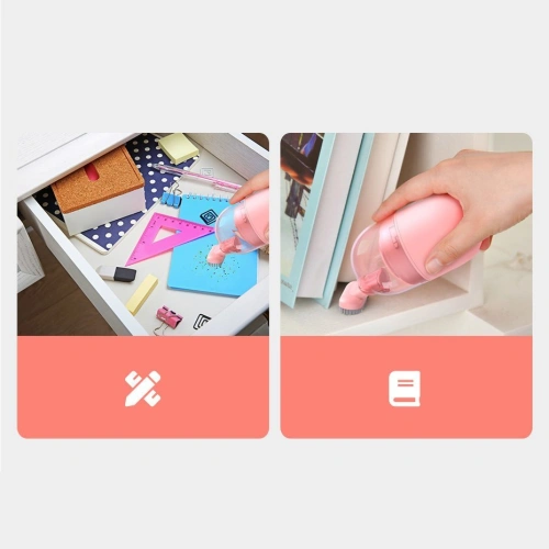 Odkurzacz biurowy Baseus C2 z wbudowanym akumulatorem 900mAh czarny