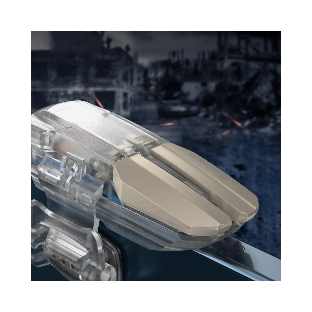 Wholesale Baseus GAMO GA10 gaming buttons for the phone pad gamepad joystick transparent - BSU3280CL - {ean13} - Hurt