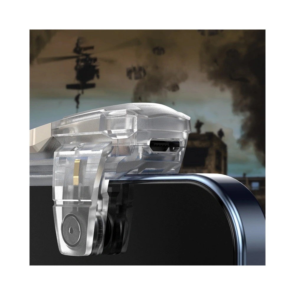 Wholesale Baseus GAMO GA10 gaming buttons for the phone pad gamepad joystick transparent - BSU3280CL - {ean13} - Hurt