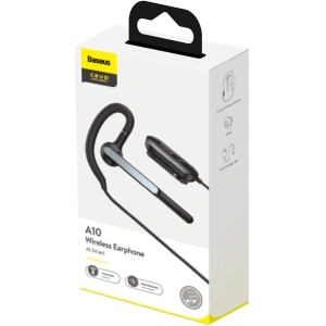 Wholesale Baseus Covo Headset Bluetooth 5.0 Voice Control Earphone Black - BSU3281BLK - {ean13} - Hurt