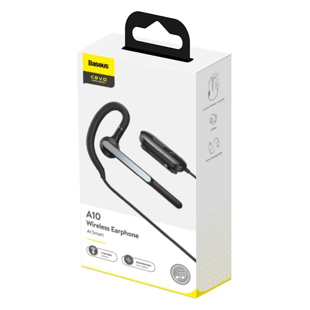 Hurtownia GSM - Sluchátko Baseus Covo Bluetooth 5.0 ovládané hlasem černé - BSU3281BLK - {ean13} - Hurt