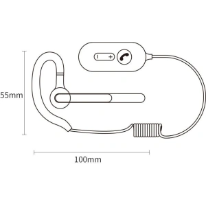 Wholesale Baseus Covo Headset Bluetooth 5.0 Voice Control Earphone Black - BSU3281BLK - {ean13} - Hurt