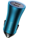 Wholesale Baseus Golden Contactor Pro car charger 2x USB-C 40W blue - BSU3283BLU - {ean13} - Hurt