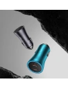 Wholesale Baseus Golden Contactor Pro car charger 2x USB-C 40W blue - BSU3283BLU - {ean13} - Hurt