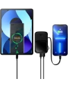 Hurtownia GSM - Powerbank Baseus Qpow 10000mAh wbudowany kabel Lightning 20W Quick Charge SCP AFC FCP czarny - BSU3284BLK - {ean13} - Hurt
