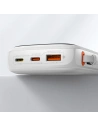 Wholesale Baseus Qpow powerbank 10000mAh built-in Lightning 20W Quick Charge cable SCP AFC FCP white - BSU3285WHT - {ean13} - Hurt