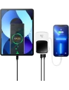 Wholesale Baseus Qpow powerbank 10000mAh built-in Lightning 20W Quick Charge cable SCP AFC FCP white - BSU3285WHT - {ean13} - Hurt