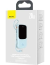 Wholesale Baseus Qpow powerbank 10000mAh built-in Lightning 20W Quick Charge cable SCP AFC FCP blue - BSU3286BLU - {ean13} - Hurt