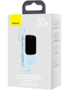 Wholesale Baseus Qpow powerbank 10000mAh built-in USB-C cable 22.5W Quick Charge SCP AFC FCP blue - BSU3287BLU - {ean13} - Hurt