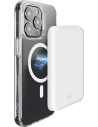 PURO Slim PowerMag MagSafe Powerbank Wireless Charge 4000mAh (white)