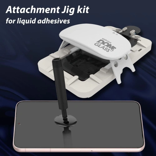 Szkło hartowane z klejem UV Whitestone Dome Glass Samsung Galaxy S22 [2 PACK]