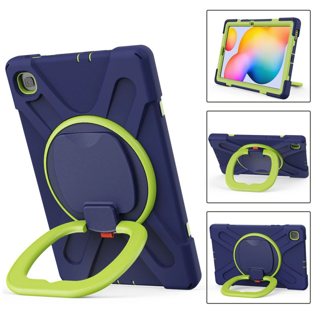 Hurtownia GSM - Etui Tech-Protect X-armor Galaxy Samsung Tab S6 Lite 10.4 2022/2020 Námořnická/zelená - THP1126NAVLIM - {ean13} - Hurt