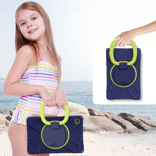 Etui Tech-Protect X-armor Galaxy Samsung Tab S6 Lite 10.4 2022/2020 Navy/lime