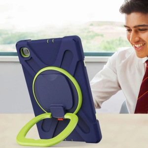 Hurtownia GSM - Etui Tech-Protect X-armor Galaxy Samsung Tab S6 Lite 10.4 2022/2020 Navy/lime - THP1126NAVLIM - {ean13} - Hurt