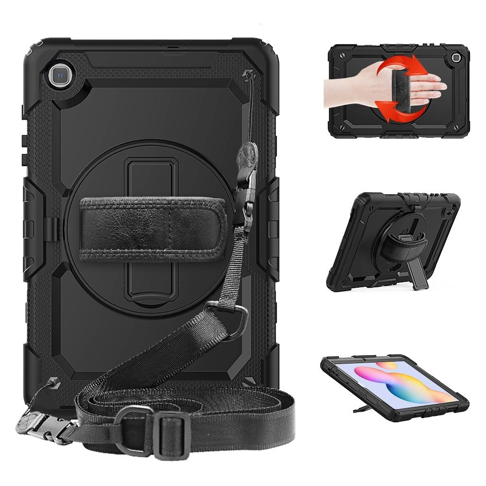 Hurtownia GSM - Etui Tech-Protect Solid360 Galaxy Samsung Tab S6 Lite 10.4 2022/2020 Černé - THP1128BLK - {ean13} - Hurt