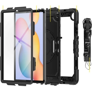 Hurtownia GSM - Etui Tech-Protect Solid360 Galaxy Samsung Tab S6 Lite 10.4 2022/2020 Black - THP1128BLK - {ean13} - Hurt