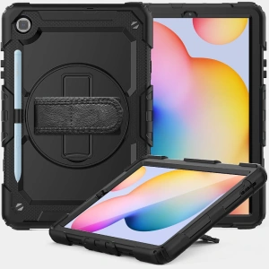 Hurtownia GSM - Etui Tech-Protect Solid360 Galaxy Samsung Tab S6 Lite 10.4 2022/2020 Black - THP1128BLK - {ean13} - Hurt