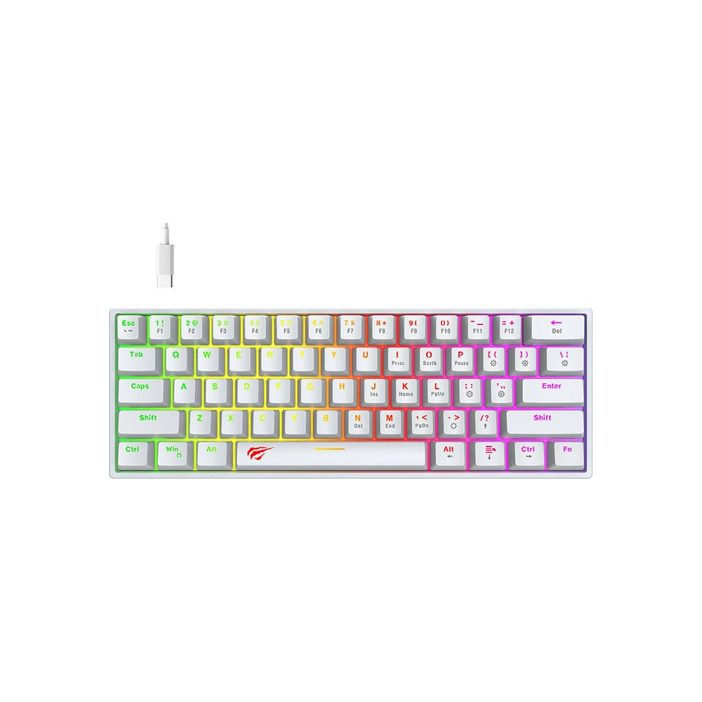 Hurtownia GSM - Sada 2w1 Havit KB867CM Mechanická klávesnice + RGB myš - HVT167 - {ean13} - Hurt