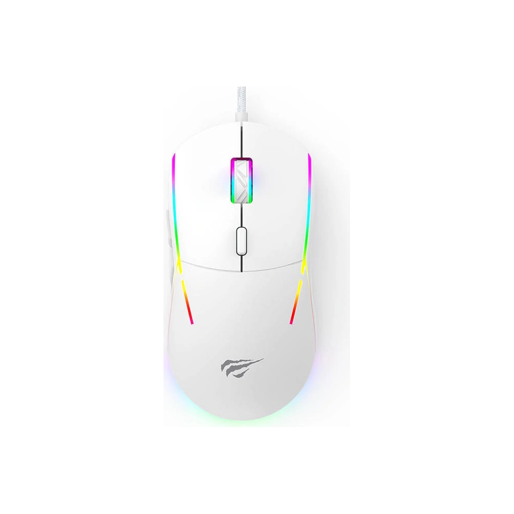 Hurtownia GSM - Herní myš Havit MS961 RGB 1200-12000 DPI (bílá) - HVT168WHT - {ean13} - Hurt