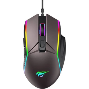 Wholesale Havit MS1028 Gaming Mouse RGB 1200-7200 DPI (ochre) - HVT169OCH - {ean13} - Hurt