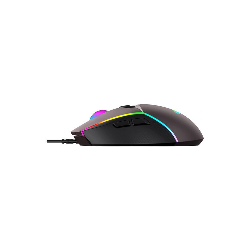 Hurtownia GSM - Herní myš Havit MS1028 RGB 1200-7200 DPI (okrová) - HVT169OCH - {ean13} - Hurt