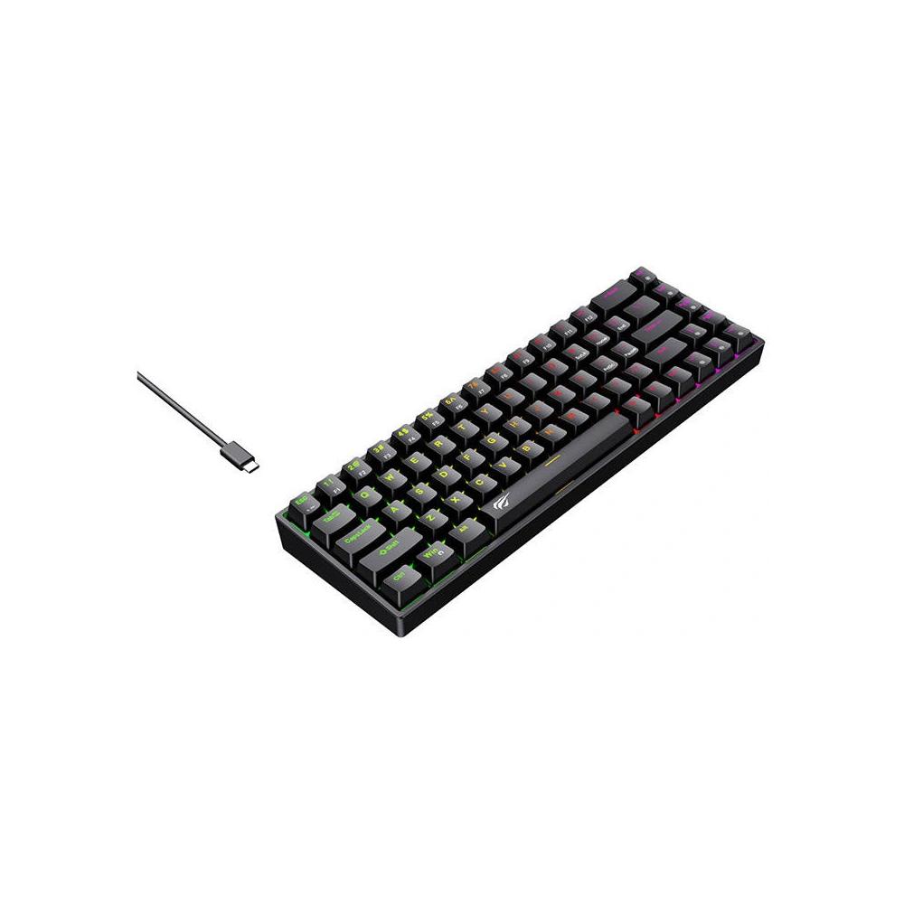 Hurtownia GSM - Mechanická herní klávesnice Havit KB865L RGB (černá) - HVT170BLK - {ean13} - Hurt