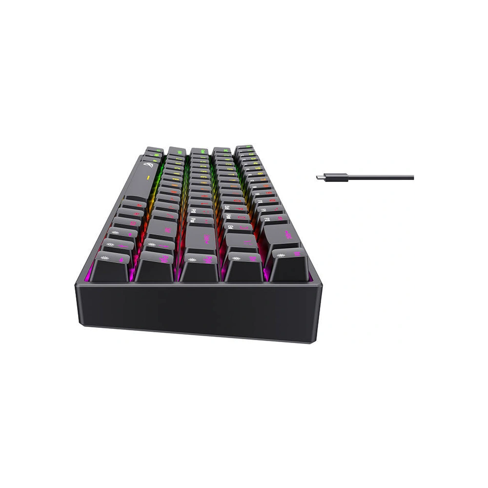Hurtownia GSM - Mechanická herní klávesnice Havit KB865L RGB (černá) - HVT170BLK - {ean13} - Hurt