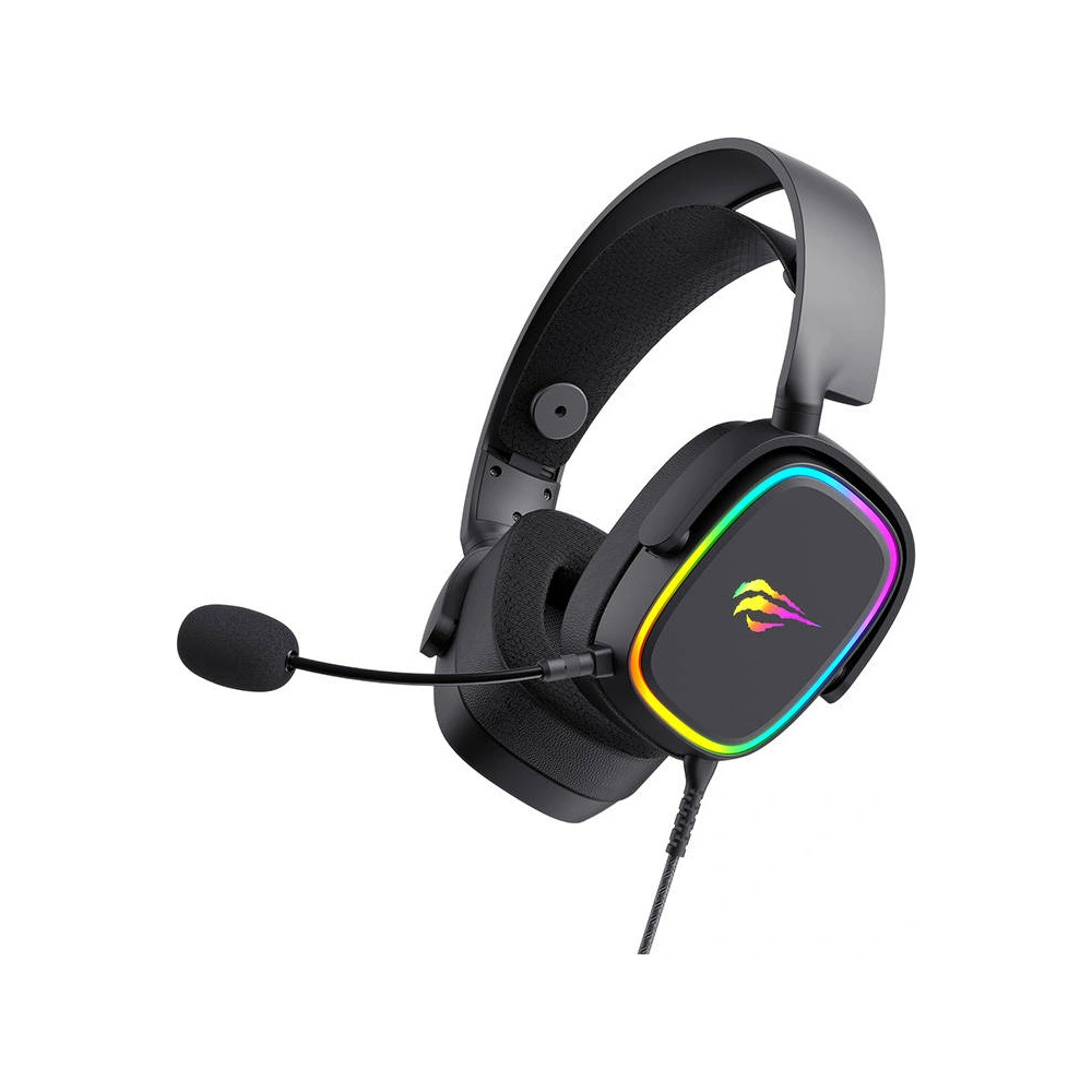Hurtownia GSM - Herní sluchátka Havit H2035U RGB (černé) - HVT171BLK - {ean13} - Hurt