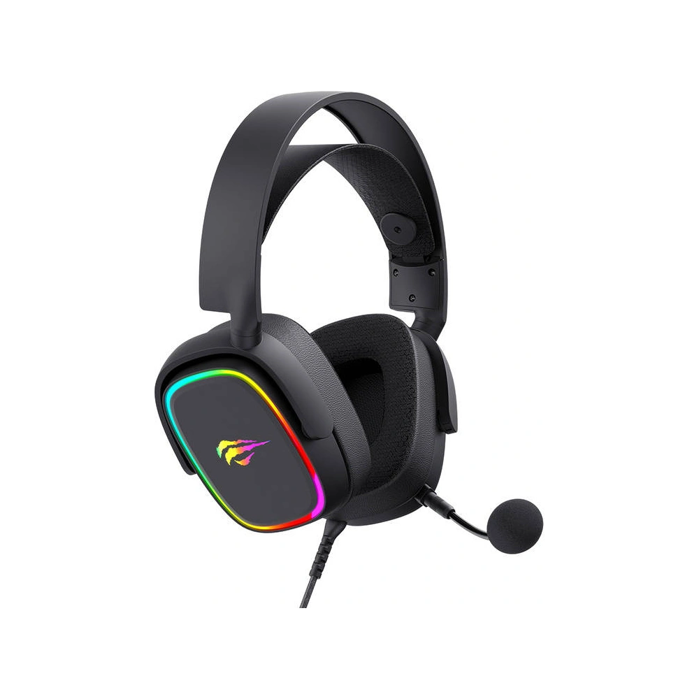 Hurtownia GSM - Herní sluchátka Havit H2035U RGB (černé) - HVT171BLK - {ean13} - Hurt