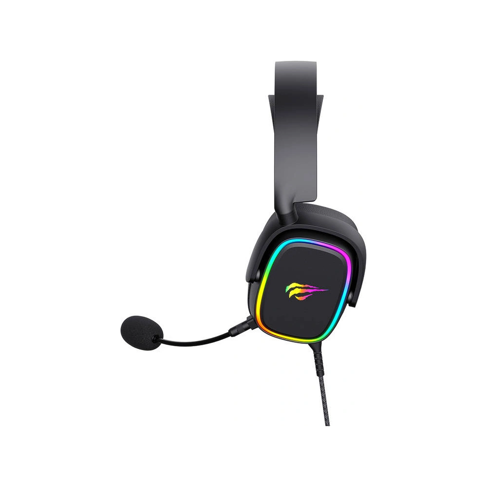 Hurtownia GSM - Herní sluchátka Havit H2035U RGB (černé) - HVT171BLK - {ean13} - Hurt
