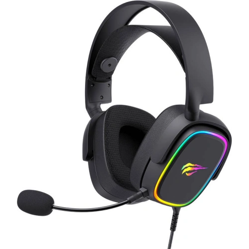 Słuchawki gamingowe Havit H2035U RGB (czarne)