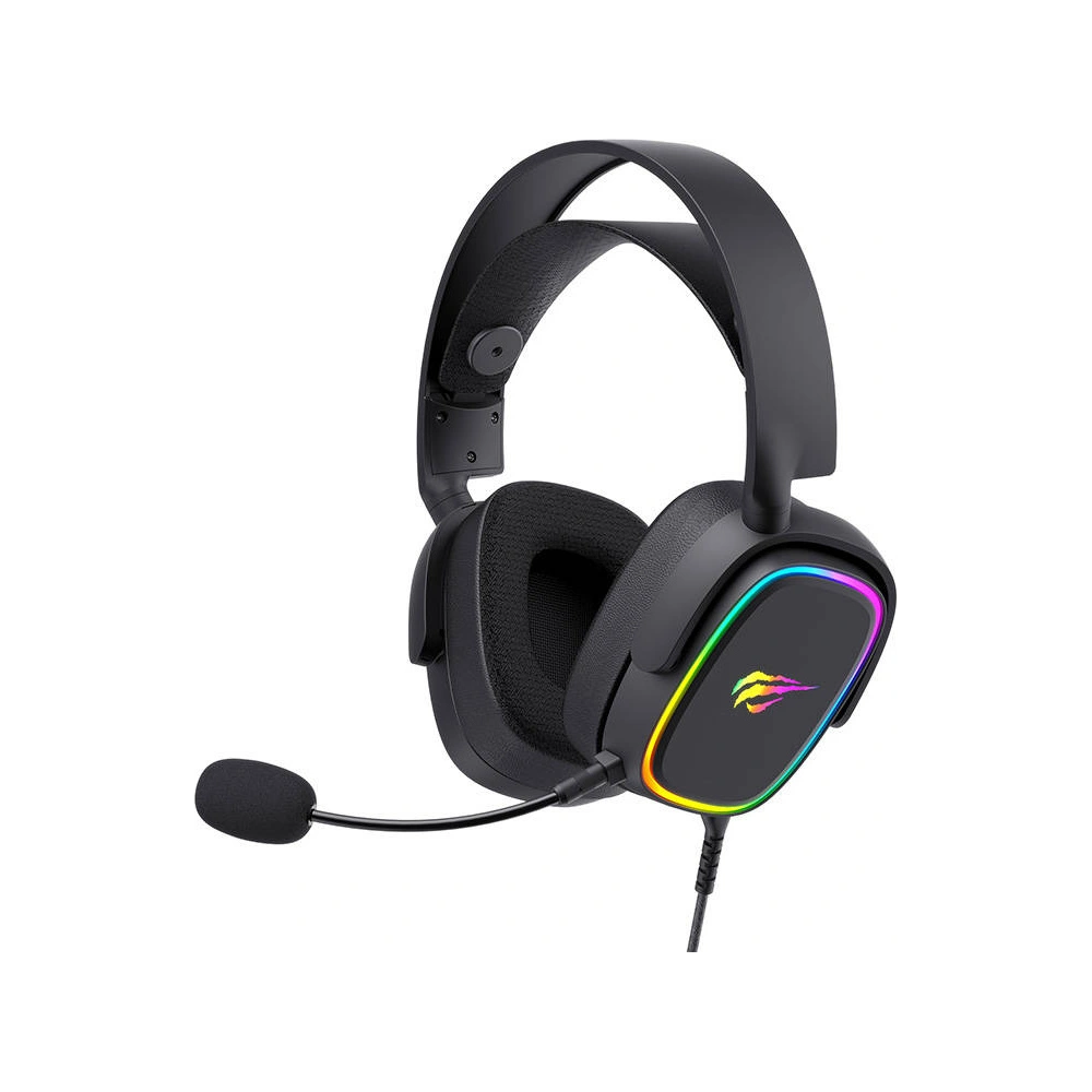Hurtownia GSM - Herní sluchátka Havit H2035U RGB (černé) - HVT171BLK - {ean13} - Hurt
