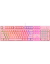 Klawiatura mechaniczna gamingowa Havit KB871L RGB (różowa)