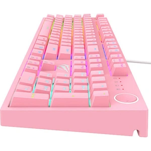 Wholesale Havit KB871L Mechanical Gaming Keyboard RGB (pink) - HVT175PNK - {ean13} - Hurt