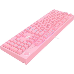 Wholesale Havit KB871L Mechanical Gaming Keyboard RGB (pink) - HVT175PNK - {ean13} - Hurt