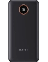 Wholesale Powerbank Havit PB74 10000mAh + USB-C, Lightning, micro USB cables (black) - HVT176BLK - {ean13} - Hurt