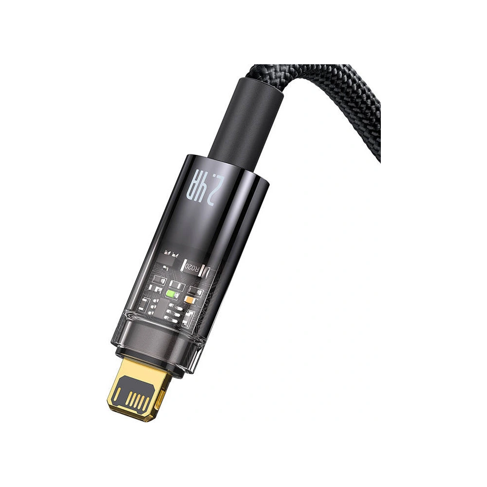 Wholesale aseus Explorer USB - Lightning Cable 2.4A 2m (black) - BSU3288BLK - {ean13} - Hurt