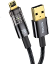 Wholesale aseus Explorer USB - Lightning Cable 2.4A 2m (black) - BSU3288BLK - {ean13} - Hurt