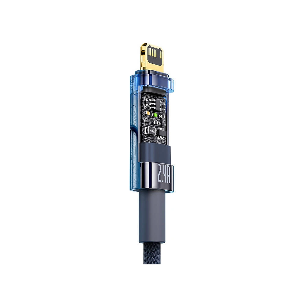 Hurtownia GSM - Kabel Baseus Explorer USB - Lightning 2.4A 2m (niebieski) - BSU3293BLU - {ean13} - Hurt