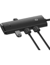 Hurtownia GSM - Hub 4w1 Baseus Lite Series USB na 4x USB 3.0 25cm (černý) - BSU3301BLK - {ean13} - Hurt